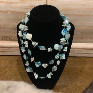 One Strand Turquoise Necklace